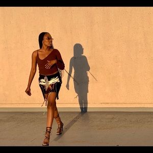 Patchwork Lace Skirt